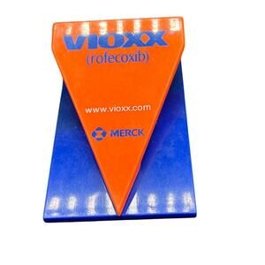 📬 Rare VIOXX MERCK Rolling Letter Opener Pharma Promo Collectible